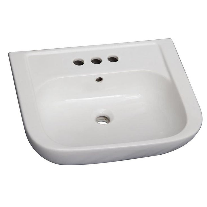 Barclay Products Caroline 450 Pedestal Lavatory Combo in White