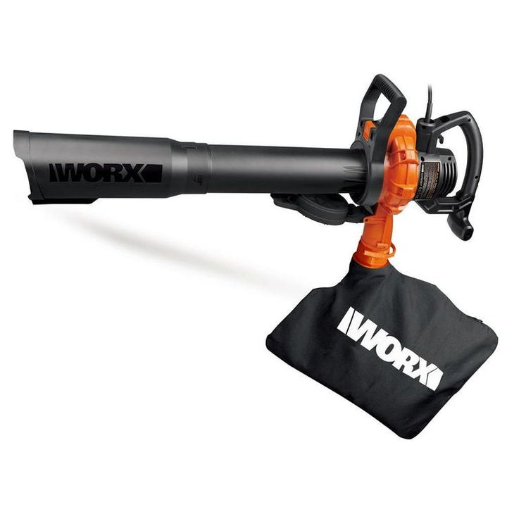 Worx 250 MPH 400 CFM 12-Amp Electric Corded Handheld 2 Speed Metal Impeller
