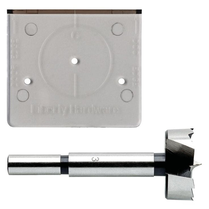 Align Right 35 mm (1-3/8 in.) Cabinet Hinge Installation Template