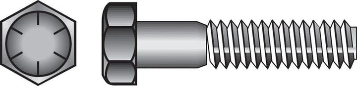 Hillman 3/4 in. Diameter x 2 in. Length Heat-Treated Steel Hex Head Cap Screw, Grade 8, 20-Pack