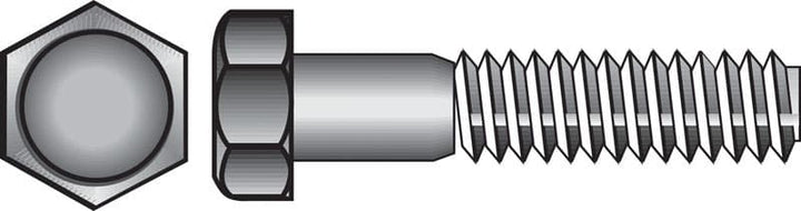 Hillman 1/2 in. Diameter x 7 in. Length Hot-Dipped Galvanized Steel Hex Bolt, Coarse Thread, 25-Pack