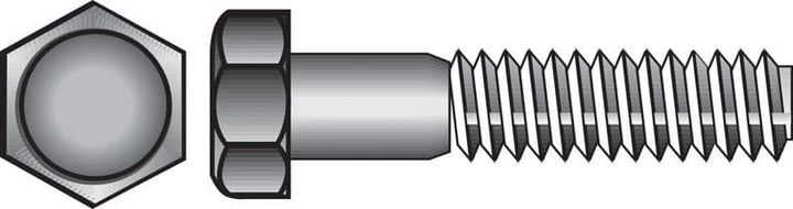 Hillman 1/2-13 in. Diameter x 1-1/4 in. Length Steel Hex Head Cap Screw, 50-Pack