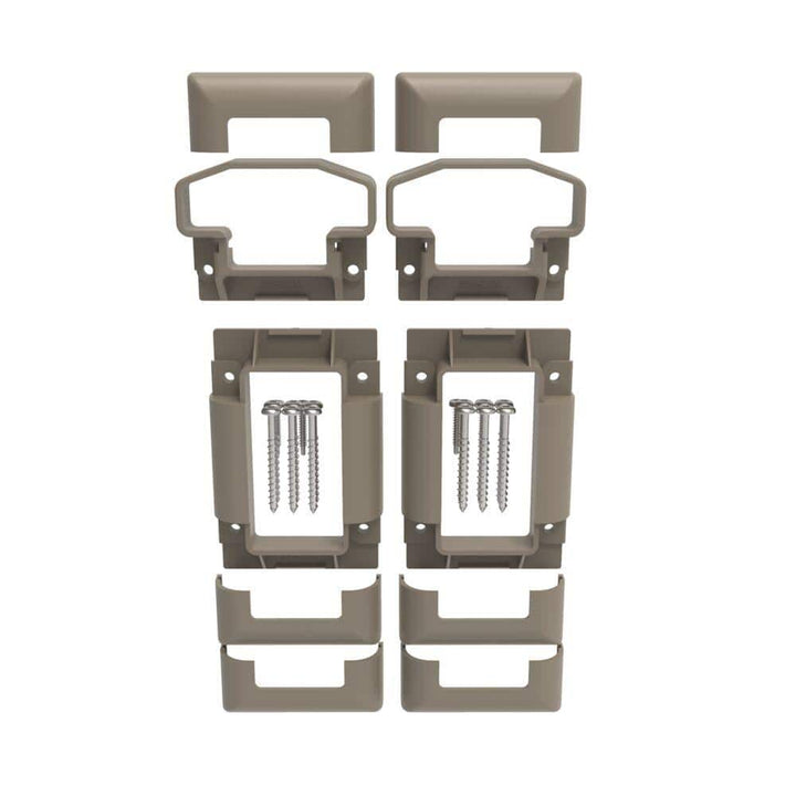 RDI Original Rail Level Mounting Bracket Kit in Earth (2-Pair)