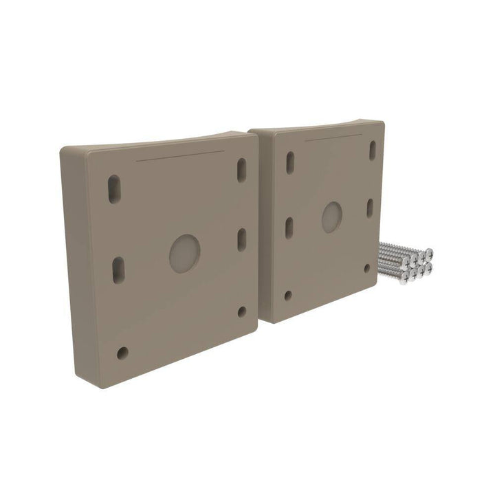 RDI Finyl Line 8 in. Round Column Adapter in Earth (2-Pack)