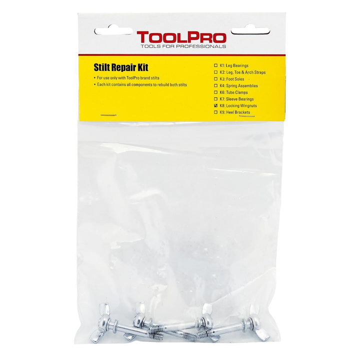 Replacement Wing Nuts Kit for Adjustable Drywall Stilts - Super Arbor