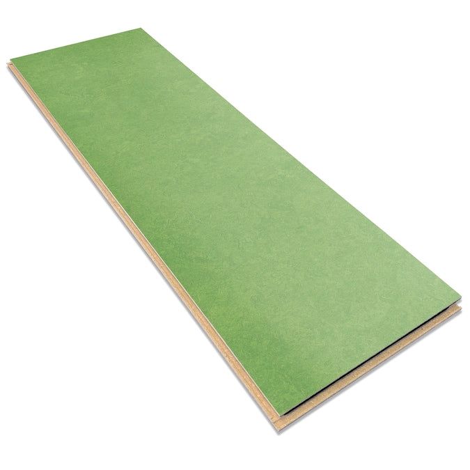 Forbo Flooring Systems Marmoleum Cinch Loc Seal Leaf 10-mm T x 12-in W x 36-in L Waterproof Tile Look Laminate Flooring (20.34-sq ft / Carton)
