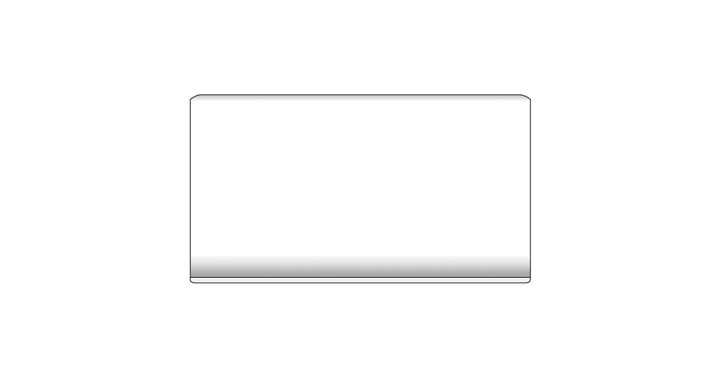 Emser Vogue White Cove Base Matte 5.98 in. x 7.83 in. Ceramic Wall Tile (0.33 sq. ft.)