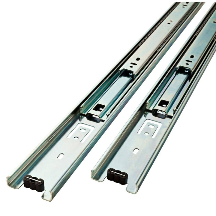 Everbilt 12 in. Full Extension Side Mount Ball Bearing Drawer Slide Set (1 Pair)