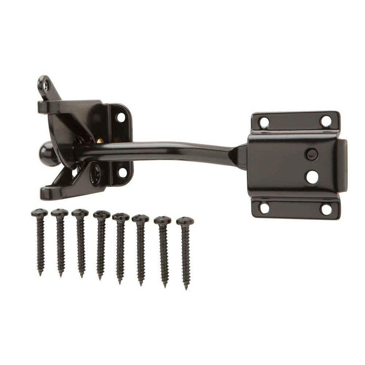 Everbilt Black Self-Adjusting Gate Latch