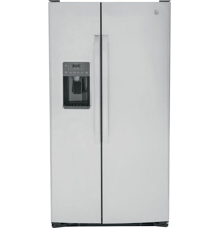 GE 25.3 cu. ft. Side by Side Refrigerator in Stainless Steel