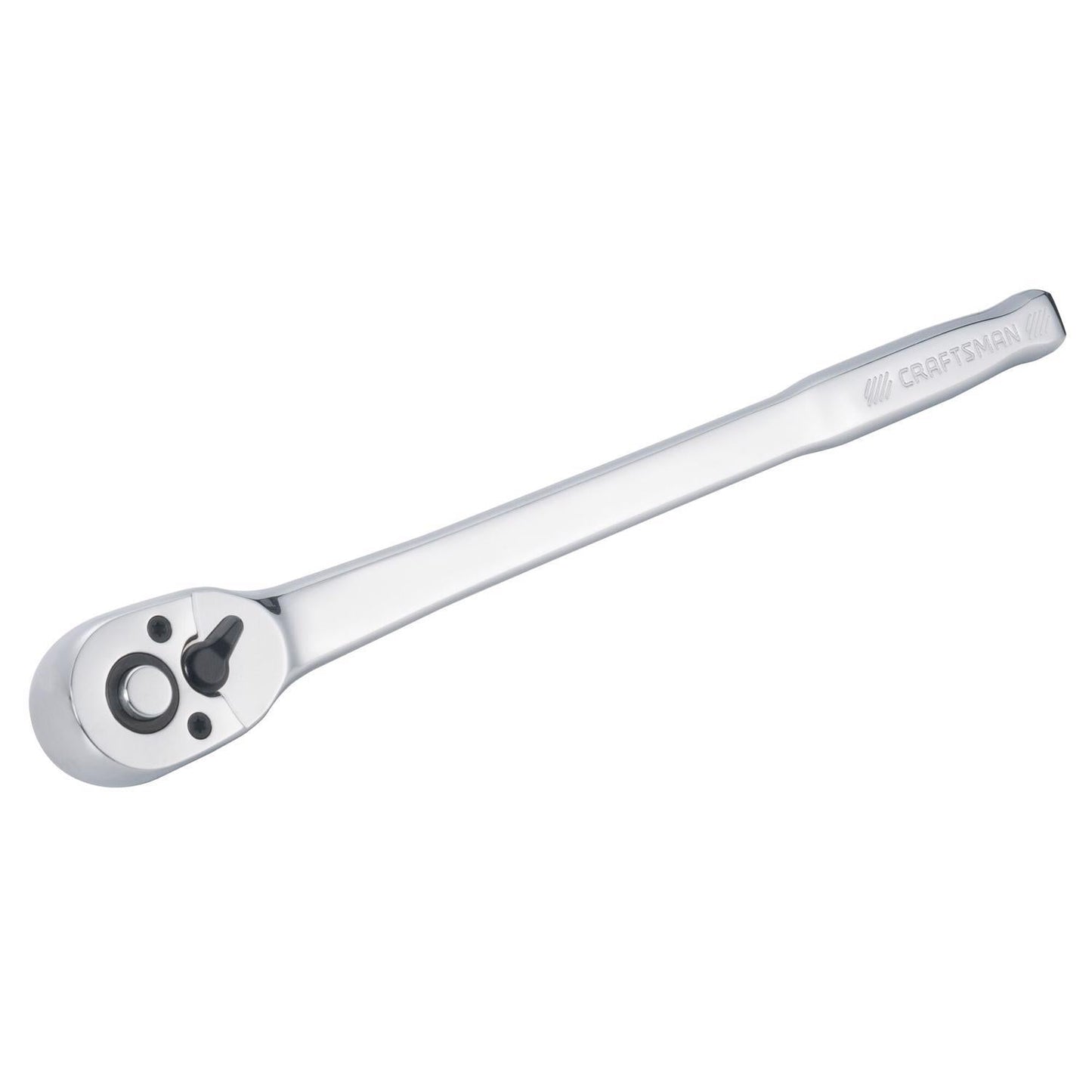 Craftsman 3/8 in. Drive Metric Pear Head Long Handle Ratchet, 72 Teeth