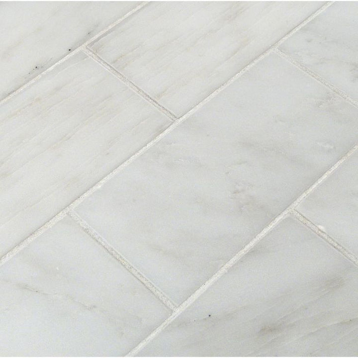 MSI Greecian White 3 in. x 6 in. Polished Marble Floor and Wall Tile (1 sq. ft. / case)