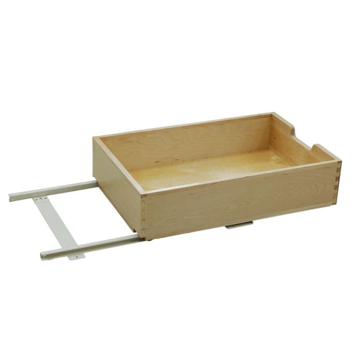 Style Selections 14-in W x 5.5-in H 1-Tier Pull Out Wood Cabinet Organizer
