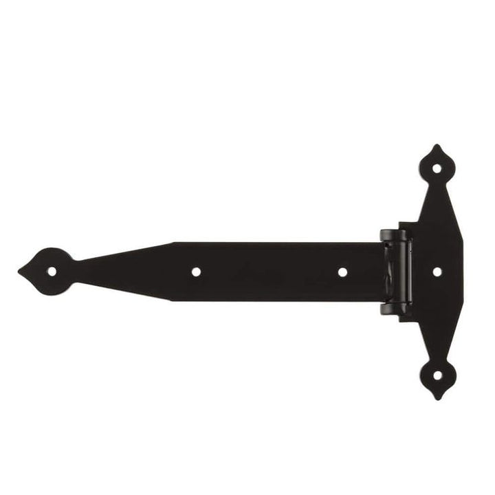 Everbilt 12 in. x 9 in. Black Gate Tee Hinge