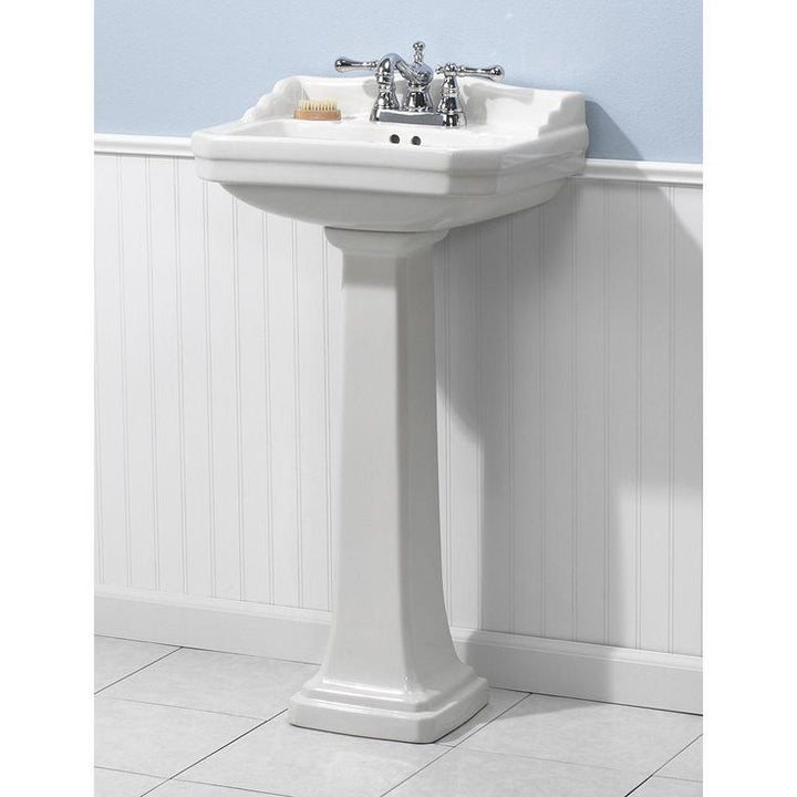 Foremost Series 1920 Petite Pedestal in White