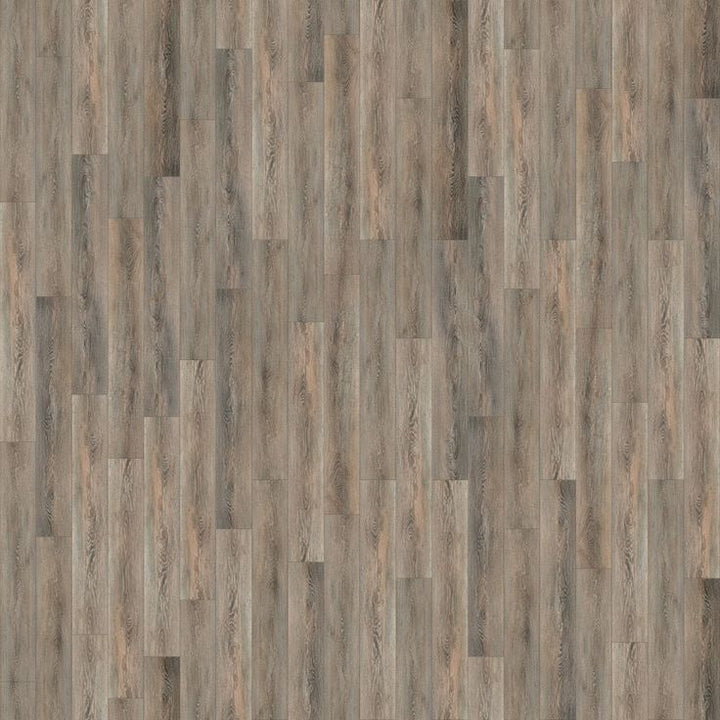 CALI Mute step Dockwood Oak Brown 20-mil x 7-in W x 48-in L Waterproof Interlocking Luxury Vinyl Plank Flooring (24.03-sq ft/ Carton)