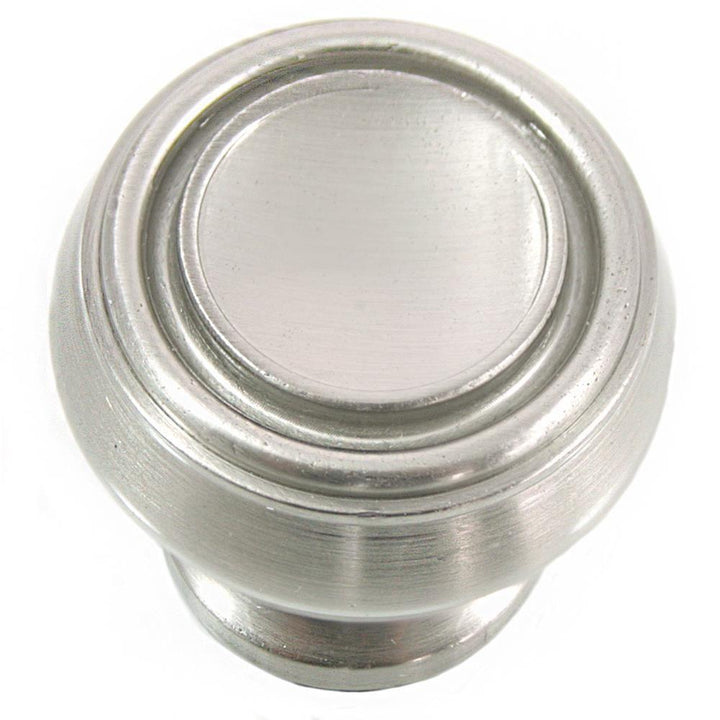 2 in. Satin Nickel Balance Knob - Super Arbor