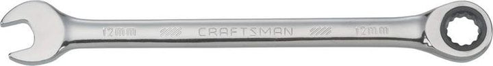 Craftsman 12 mm 12 Point Metric Ratcheting Wrench, 7.8 in. Length