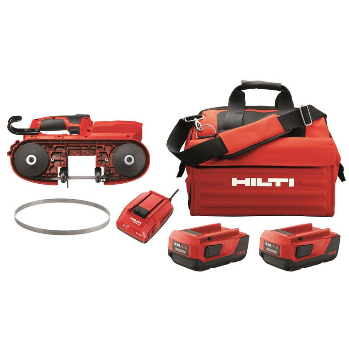 22-Volt SB 4 Lithium-Ion Cordless Band Saw with Two 4.0 Ah Batteries, Charger, Rafter Holder, 10/14 TPI Blade and Bag - Super Arbor