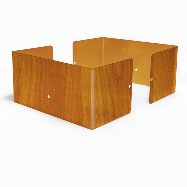 Fence Armor 6 in. L x 6 in. W x 1/4 ft. H Redwood Fence Post Guard for Wood or Vinyl