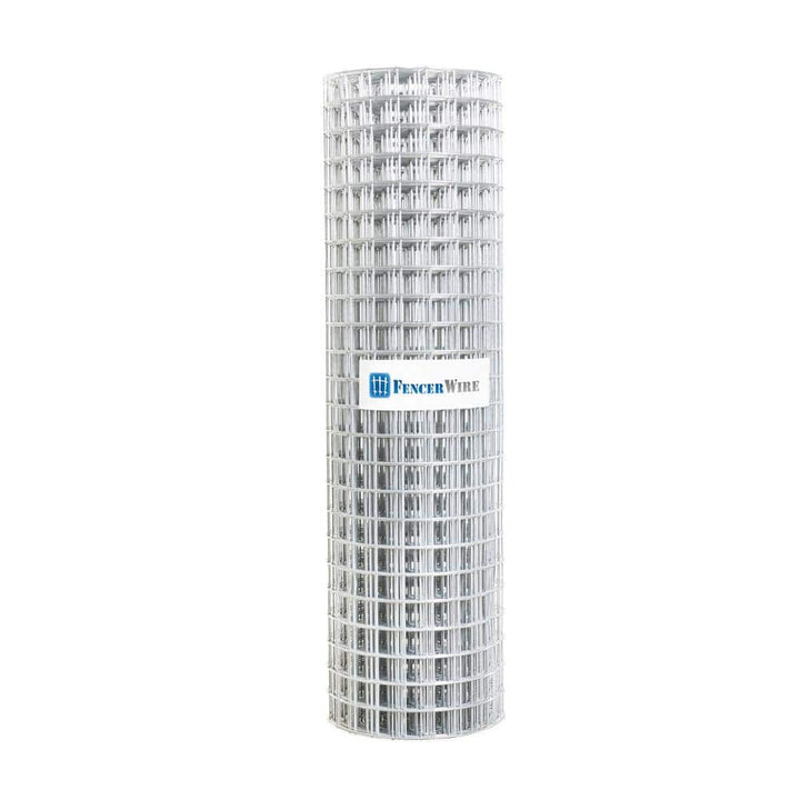 Fencer Wire 4 ft. x 50 ft. 10-Gauge Welded Wire Fence with Mesh 2 in. x 2 in.