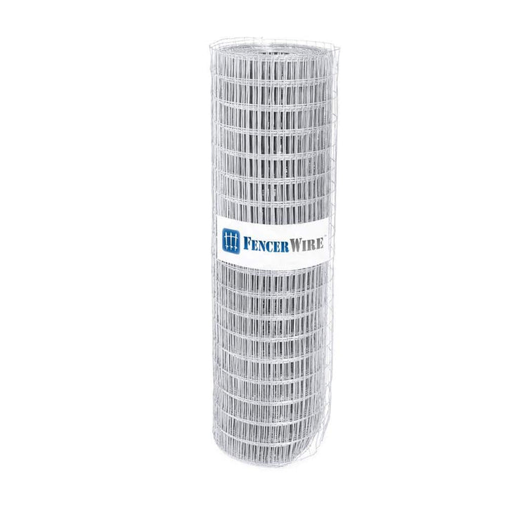 Fencer Wire 3 ft. x 50 ft. 14-Gauge Welded Wire Fence with Mesh 1 in. x 2 in.