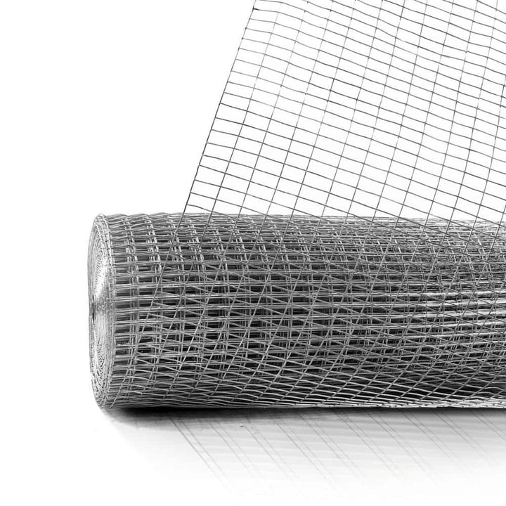 Fencer Wire 3 ft x 10 ft 16-Gauge Welded Wire Fence with Mesh 1/2 in x 1 in