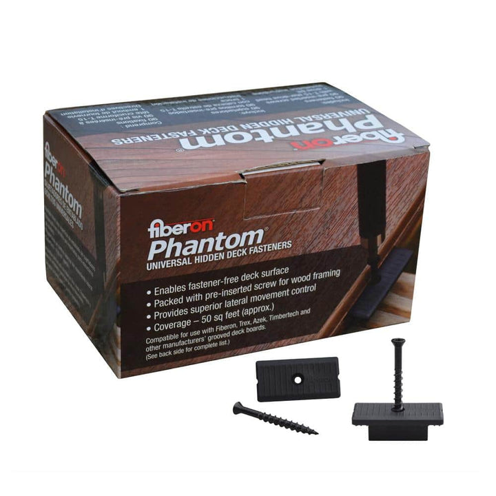 Fiberon Phantom Universal Hidden Deck Fastener Box