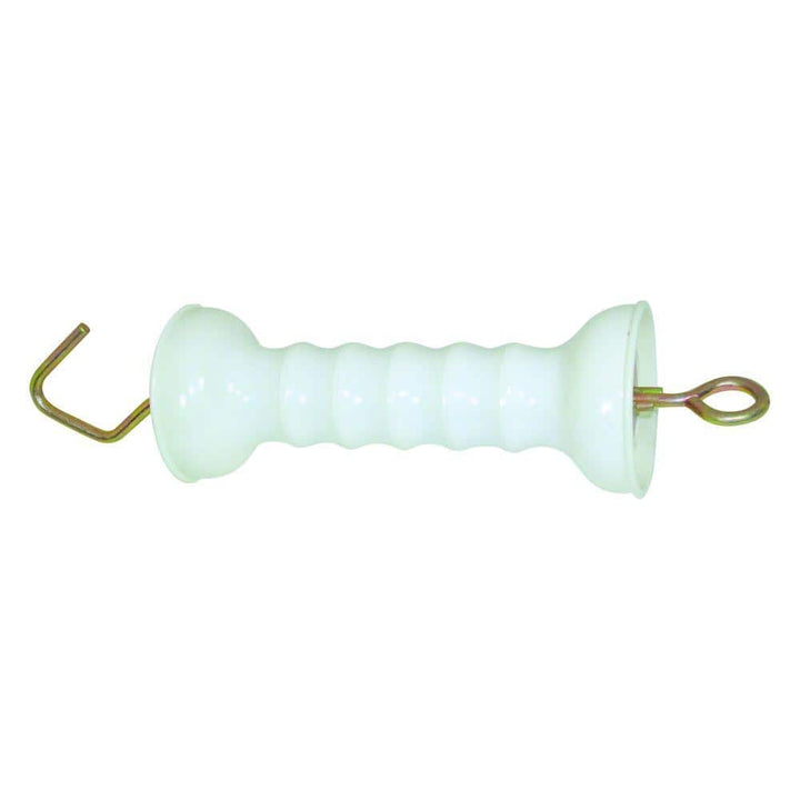 Field Guardian White Plated Heavy-Duty Gate Handle