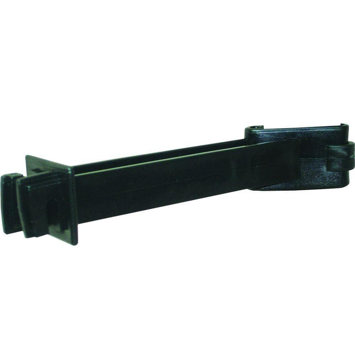 Field Guardian T-Post 5 in. Black Reverse Extension Insulator - Polywire