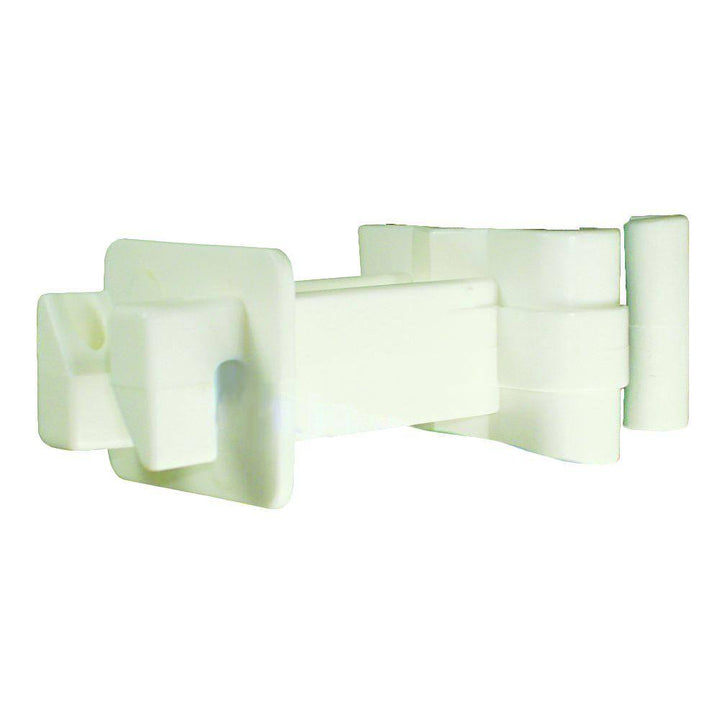 Field Guardian T-Post - 3 in. Polywire/Wire Extension Insulator - White
