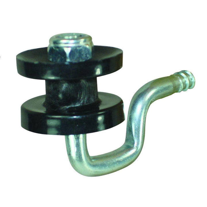 Field Guardian Wood Post - Polyrope Screw-In Corner Insulator - Black