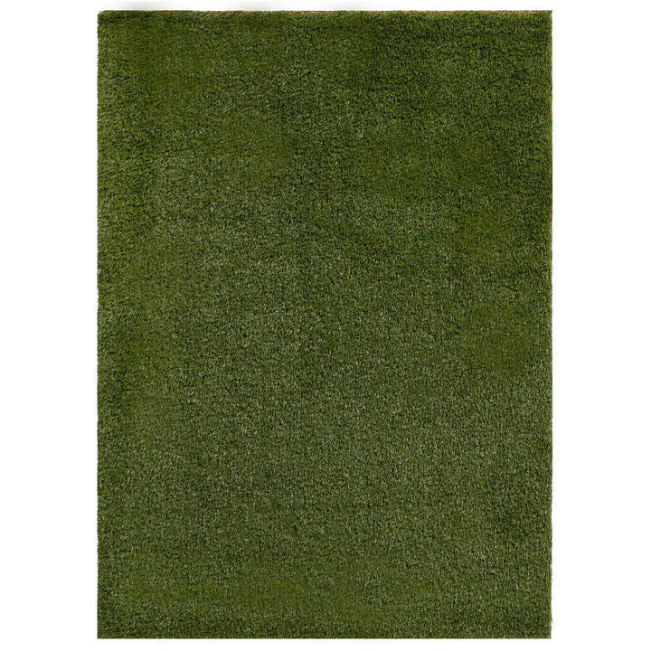 NATCO HOME 56 oz. 7.5 ft. x 9 ft. Field/Olive Green Artificial Grass Rug