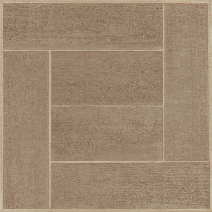 Achim Tivoli Beige Terracotta 12-in x 12-in Peel and Stick Vinyl Tile Flooring (45-sq ft)