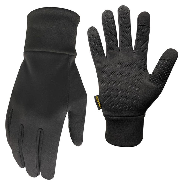 FIRM GRIP Large All Weather Outdoor and Work Touchscreen Gloves