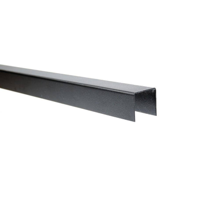 FORTRESS Fe26 Cable Rail 6 ft. Black Sand Flat Accent Top Rail for Cable Railing System