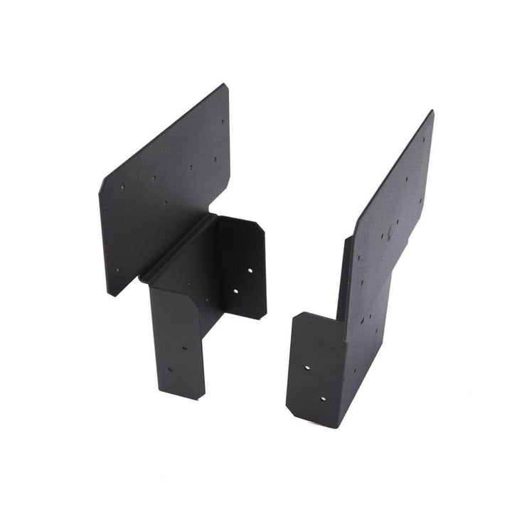 FORTRESS Evolution Steel Black Deck Framing Double Beam/Post Bracket