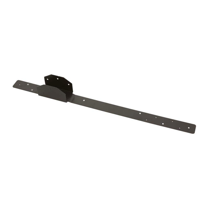 FORTRESS Evolution Steel Black Deck Stair Framing Strap