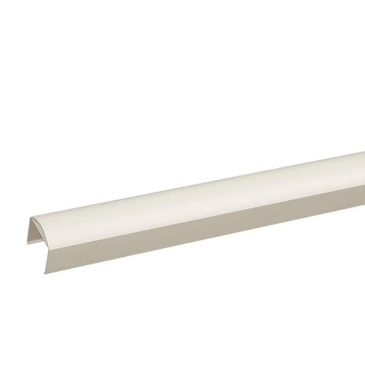 FORTRESS Al13 Home Rail 1.81 in. H x 2.6 in. W Matte White Aluminum Round Accent Top Rail Stair Railing Kit