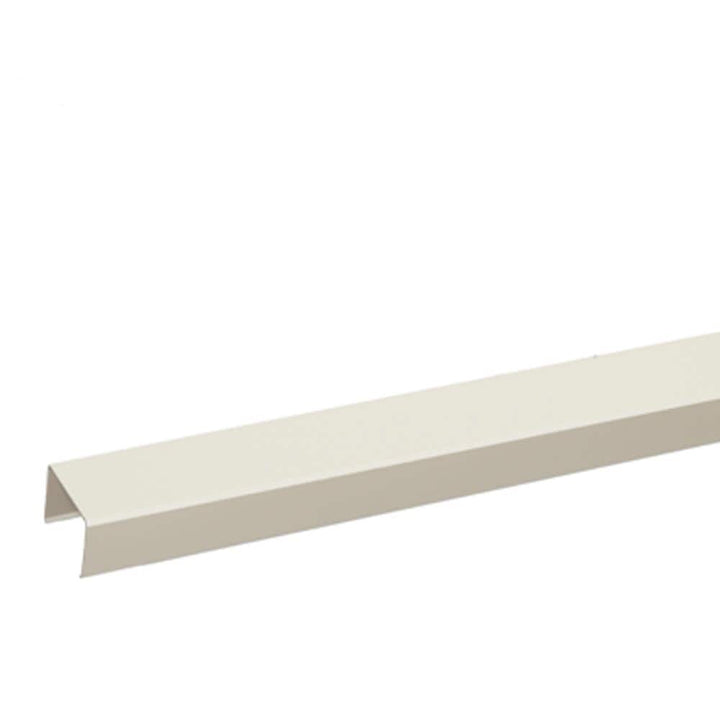 FORTRESS Al13 Home Rail 2.2 in. H x 2.6 in. W Matte White Aluminum Flat Accent Top Rail Stair Railing Kit