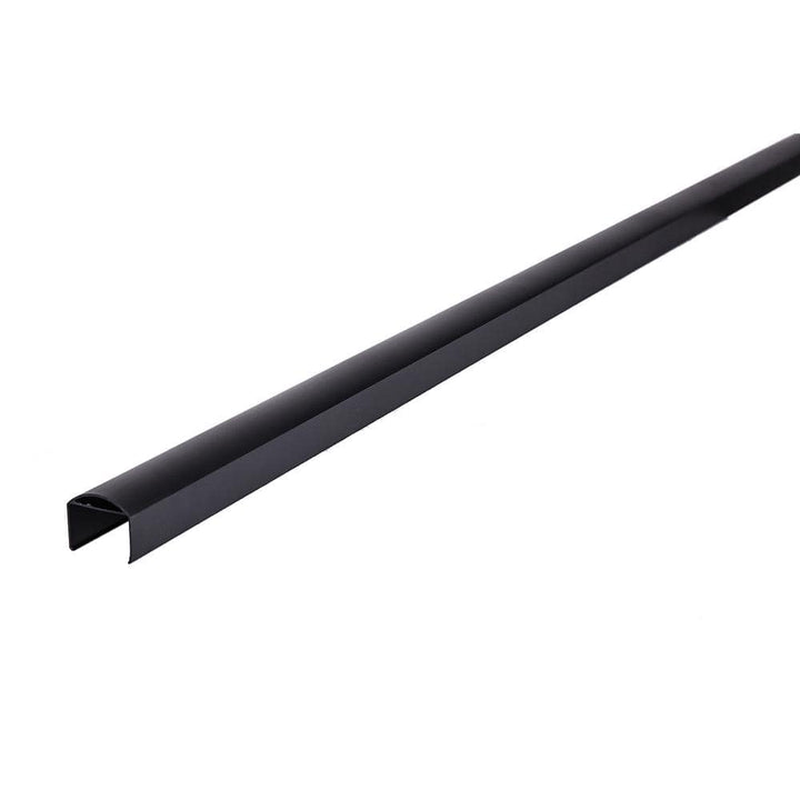 FORTRESS Al13 Home Rail 40 in. W x 7 in. H Black Sand Round Accent Top Rail Kit