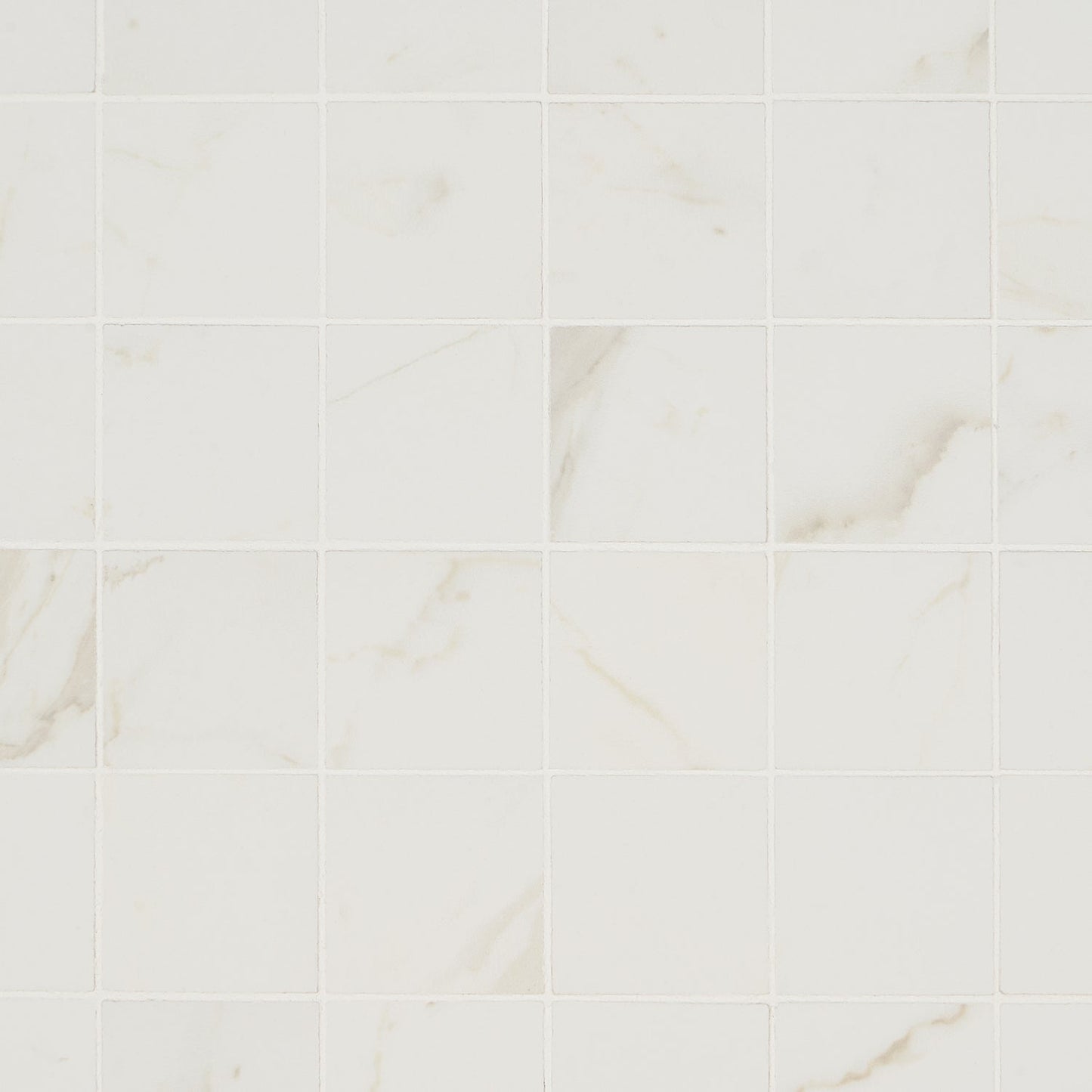 Versilia Calacatta Oro Matte Porcelain Mosaic Tile - Lux Tile