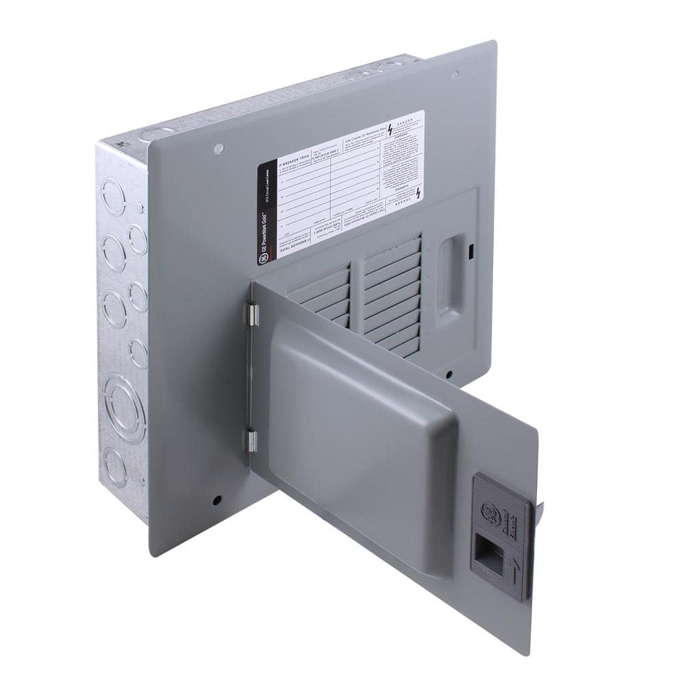 GE PowerMark Plus 125 Amp 8-Space 16-Circuit Indoor Main Lug Circuit Breaker Panel
