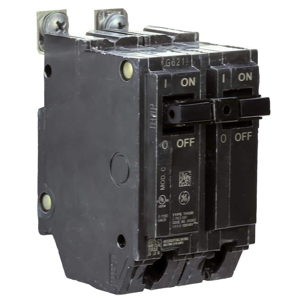 GE 45 Amp Double Pole Bolt-On Breaker