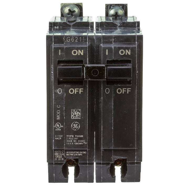 GE 45 Amp Double Pole Bolt-On Breaker