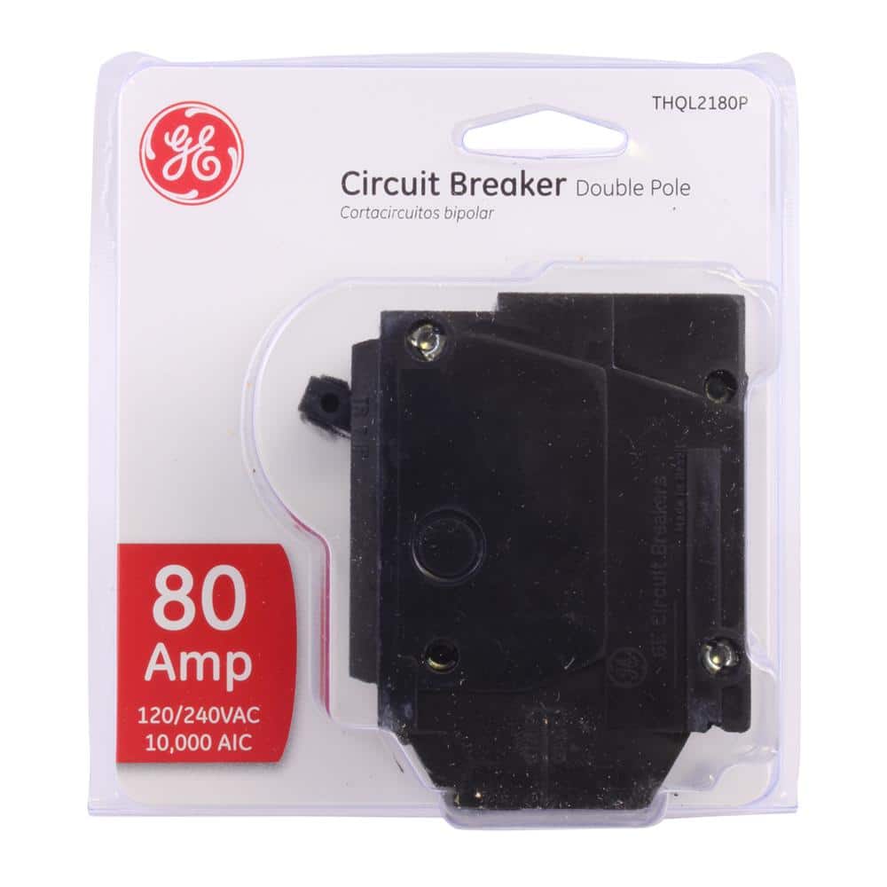 GE Q-Line 80 Amp 2 in. 2-Pole Circuit Breaker