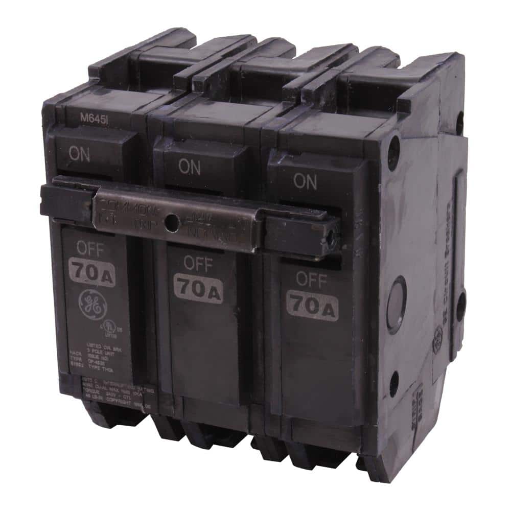GE Q-Line 70 Amp 3 in. Triple-Pole Circuit Breaker
