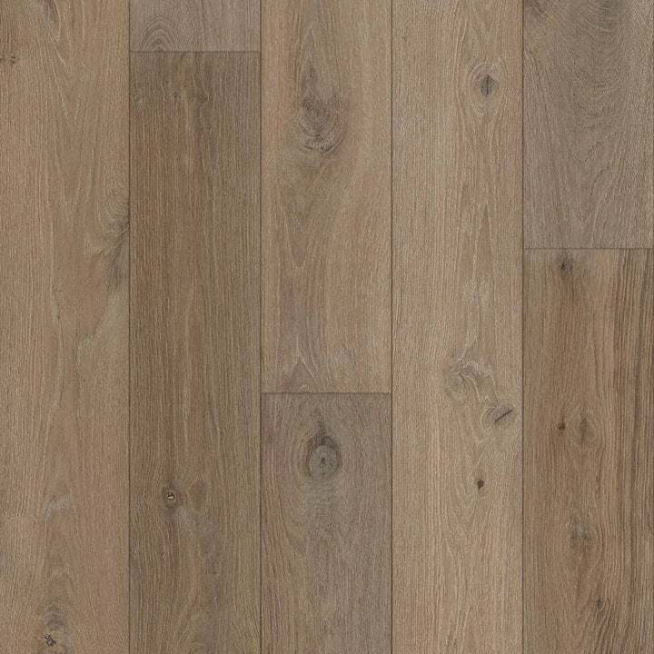 ACQUA FLOORS Geneva Oak 1/4 in. T x 5 in. W Click Lock Wire Brushed Engineered Hardwood Flooring (16.7 sq.ft./case)