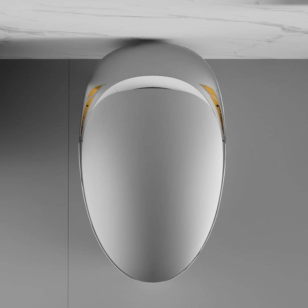 Unbranded Oblong Smart Toilet Bidet in Gray with Advanced Features
