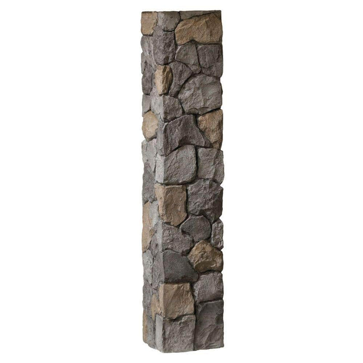 ProWood 8-1/4 in. x 8-1/4 in. x 4-1/2 ft. Gray Composite Fieldstone Fence Postcover